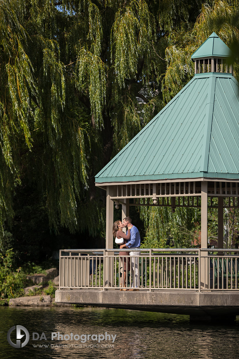 Surprise Proposal at Mill Pond in Milton