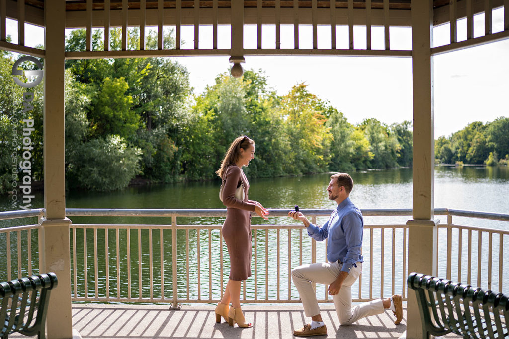 Proposal at Mill Pond