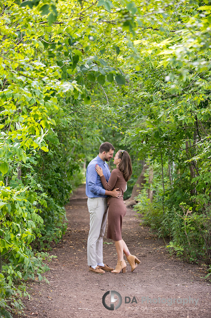 Surprise Proposal photos at Mill Pond in Milton