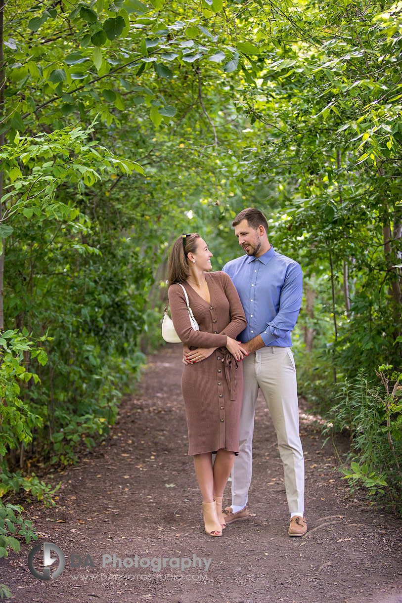 Milton proposal photographers at Mill Pond