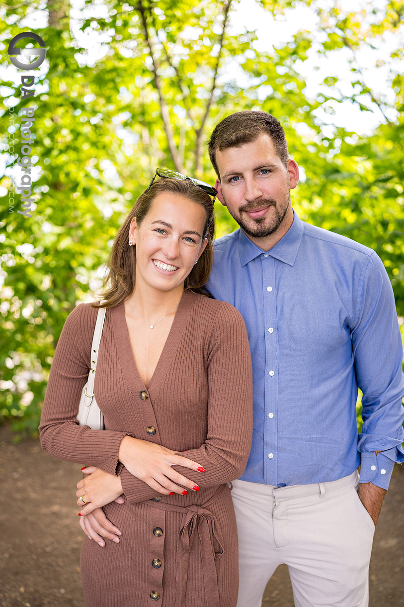 Mill Pond Engagement photographer