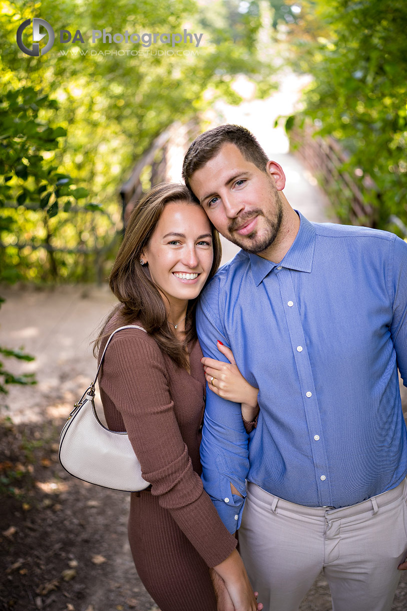 Milton engagement photographer at Mill Pond
