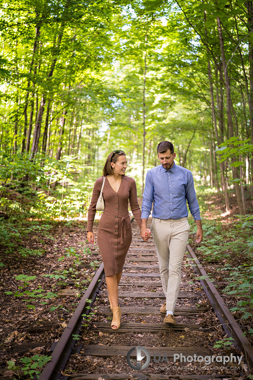 Top engagement photographer for Mill Pond