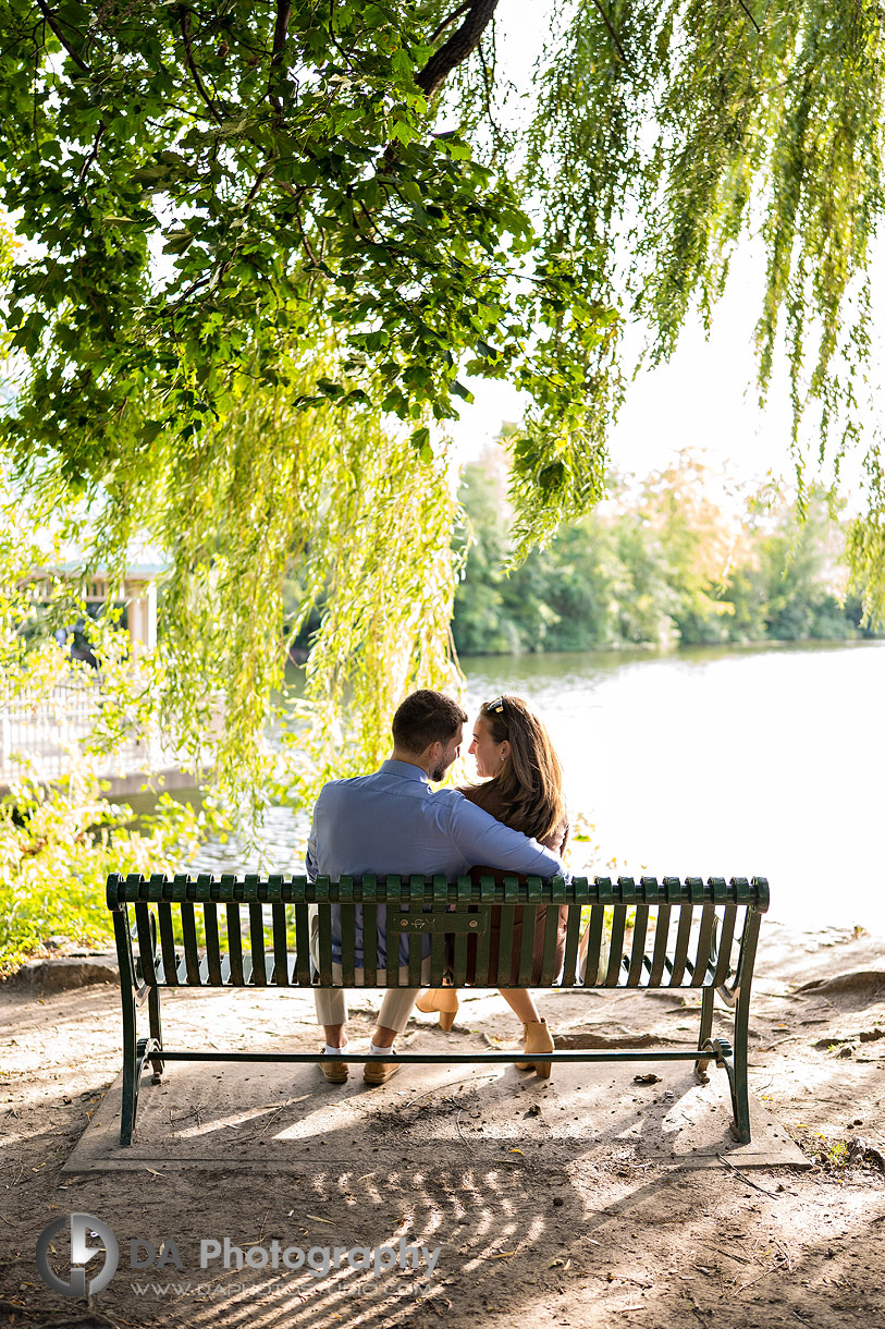 Mill Pond Engagement photographers