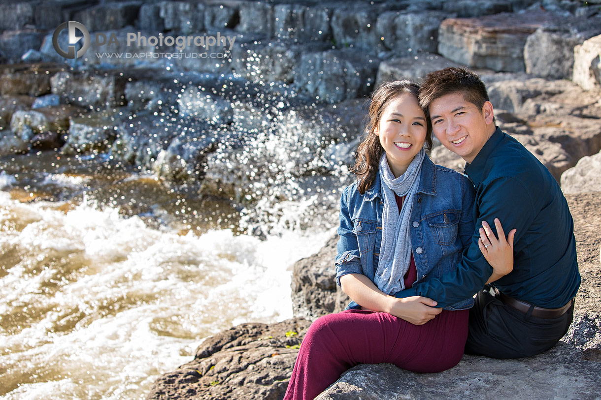 Burlington Engagement Photographer by the Lake