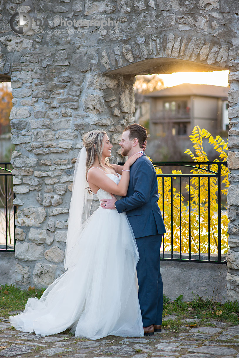 Cambridge Mill Wedding in Fall