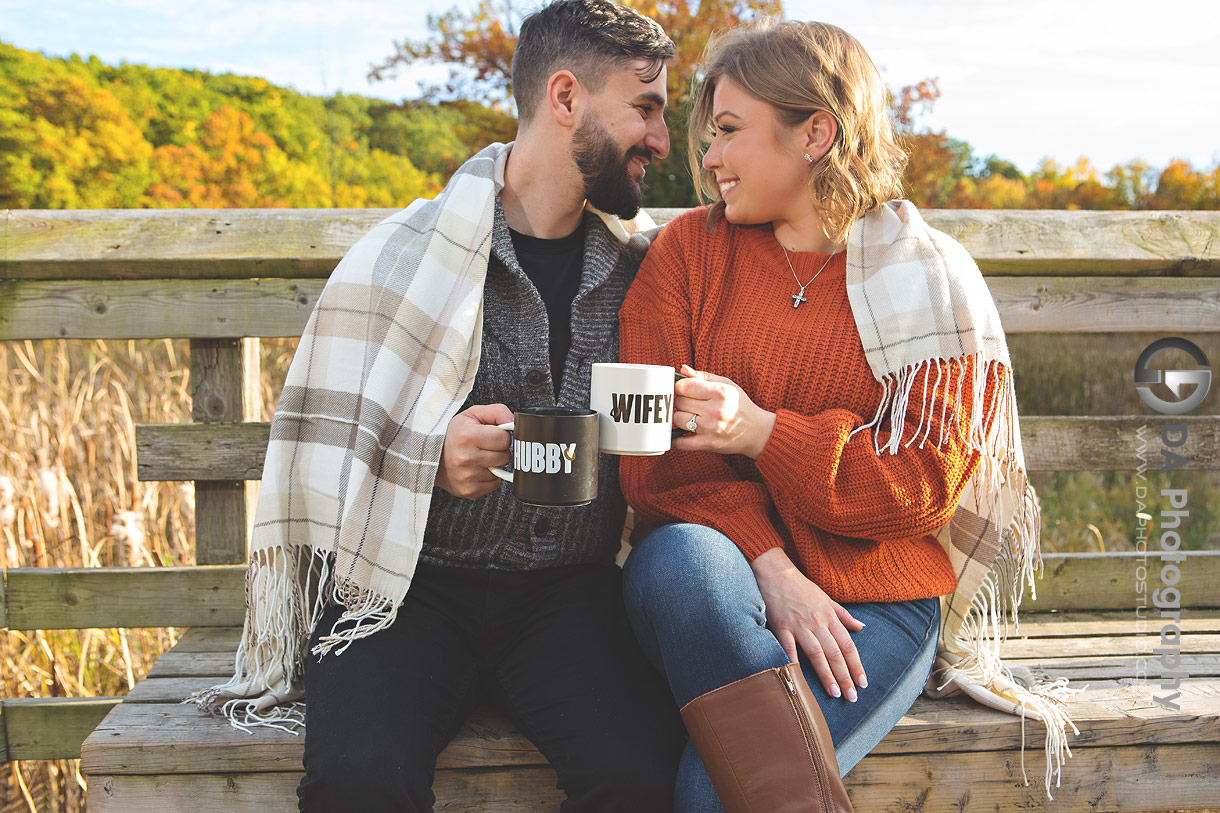 Cherry Hill Gate Engagement Photographer in Burlington