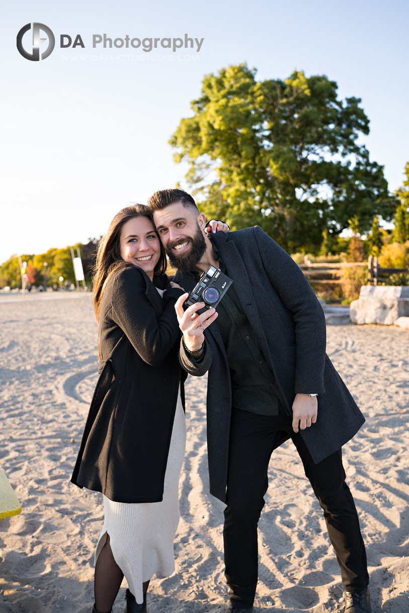  SunnySide Park engagement photographer in Toronto