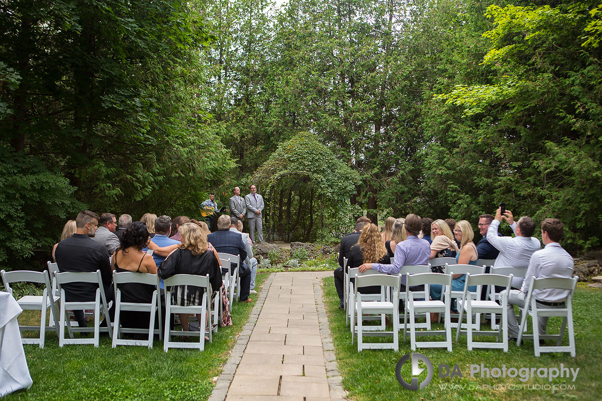 Wedding Ceremony at Millcroft Inn and Spa in Alton Wedding Ceremony at Millcroft Inn and Spa in Alton