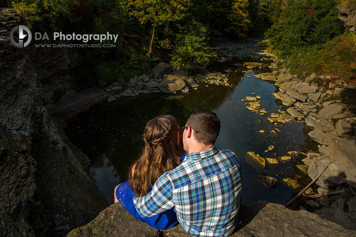 Couple Photography by waterfalls