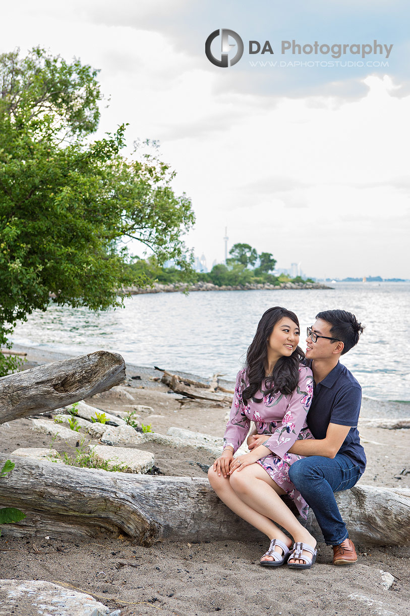 Engagement Pictures at Humber East Park in Toronto
