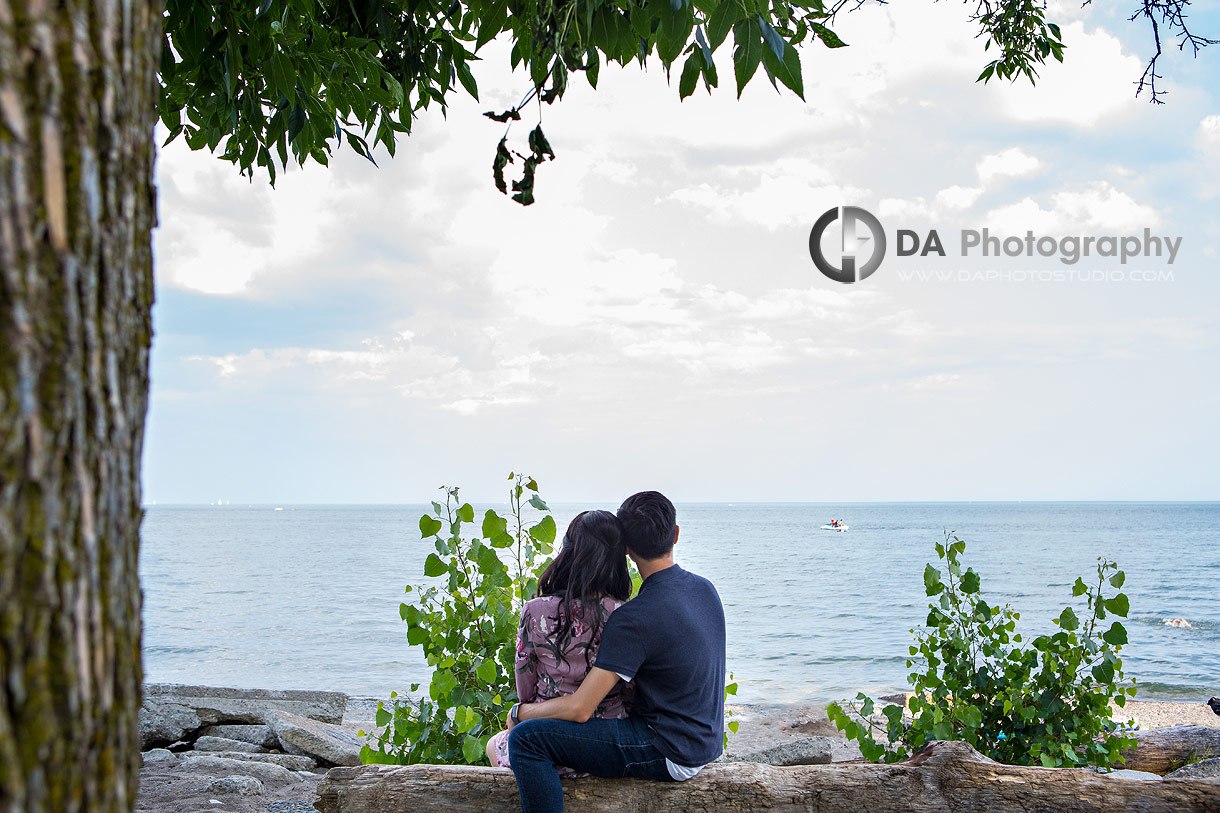 Humber East Park Engagement by the beach in Toronto