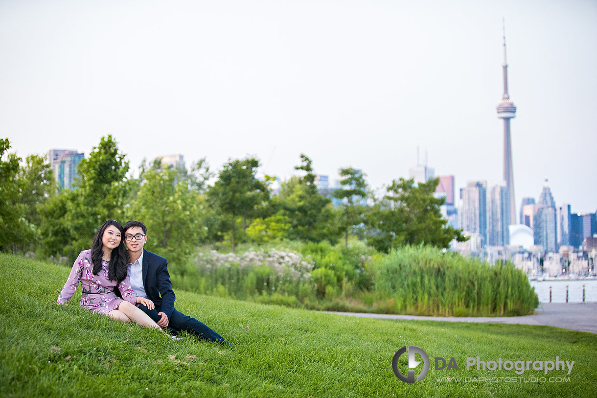 Trillium Park Engagement Photography