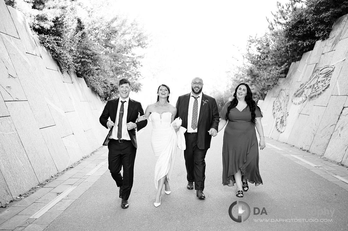 Bridal Party at Trillium Park Bridal Party at Trillium Park