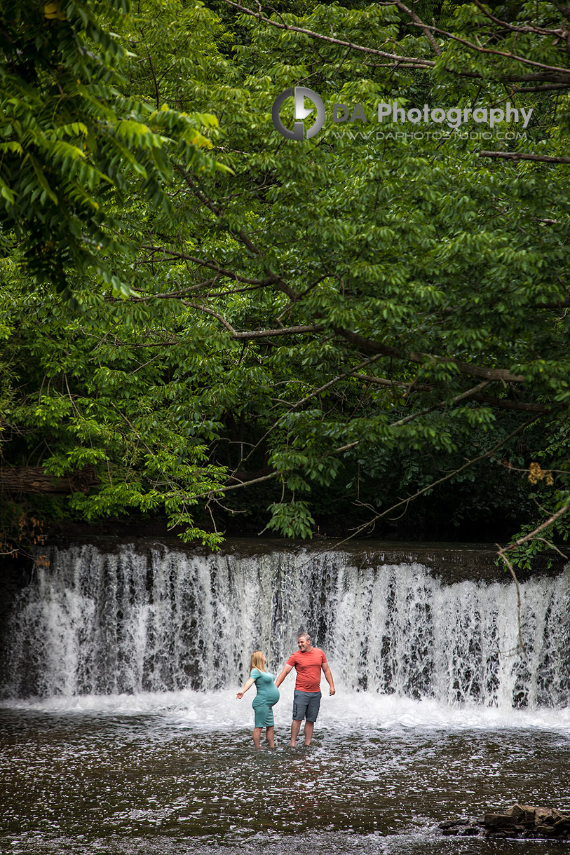 Lynn River Falls Engagement in Port Dover