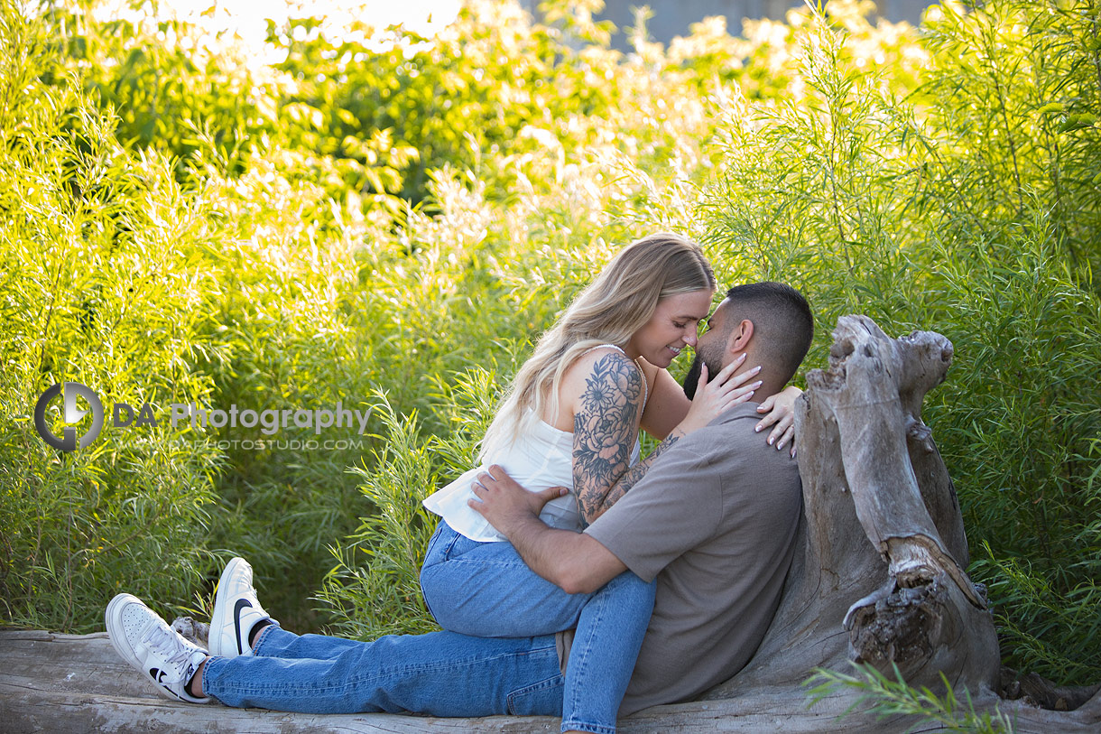 Sunset Engagement at RC Harris