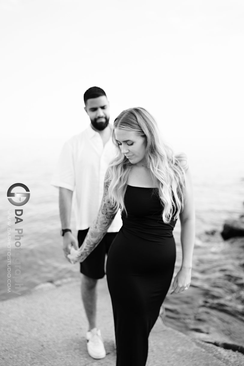 Sunset Engagement in Toronto