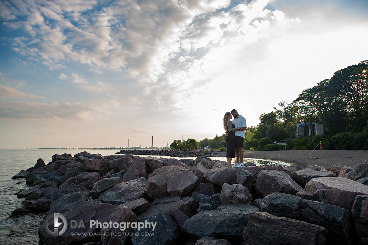 Toronto Engagement Photos at Sunset