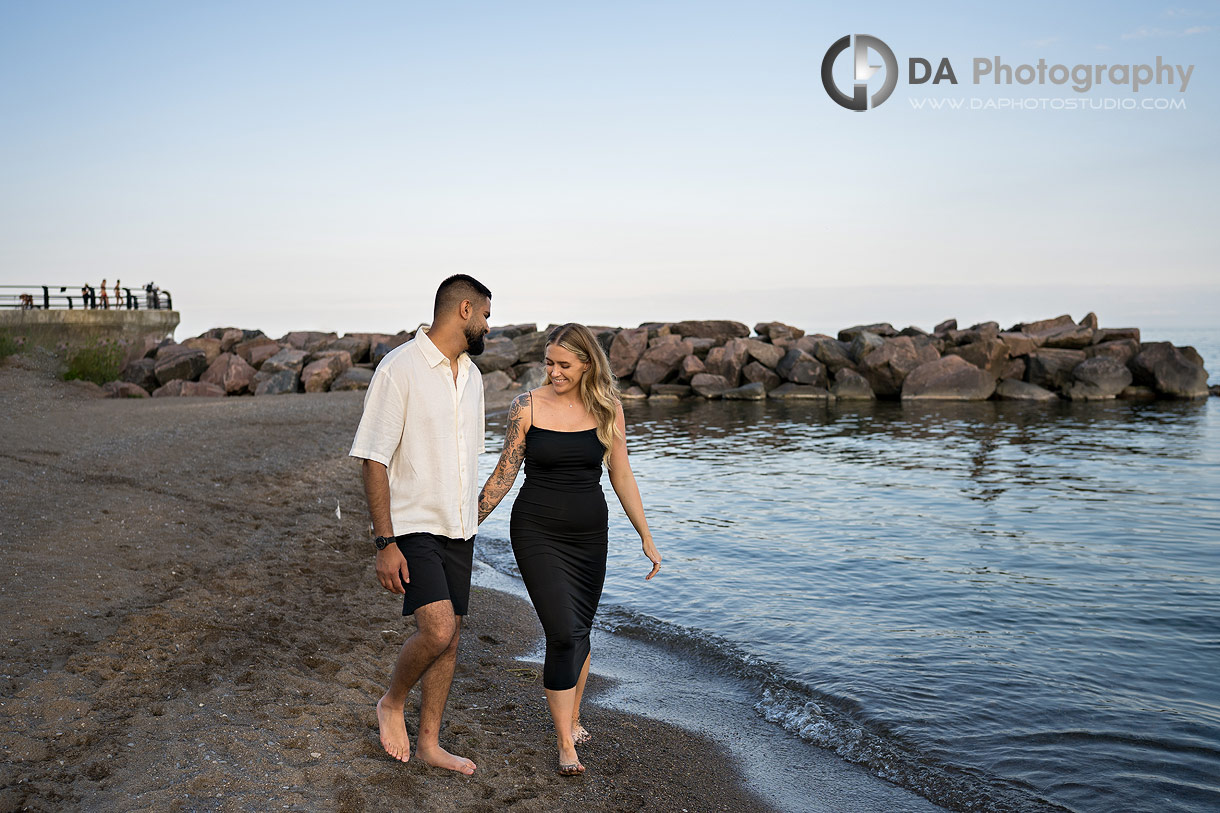 Sunset Engagements in Toronto