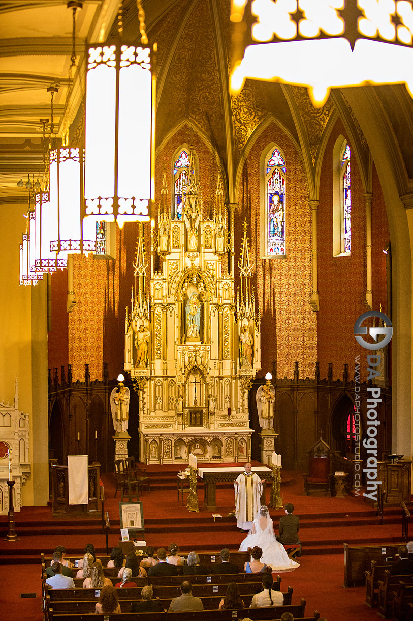 Wedding Ceremony at St. Mary’s Church