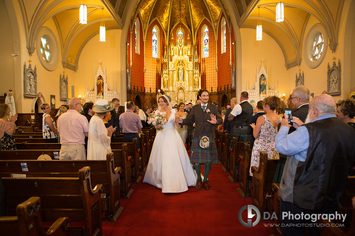 Wedding Pictures at St. Mary’s Church in Kitchener