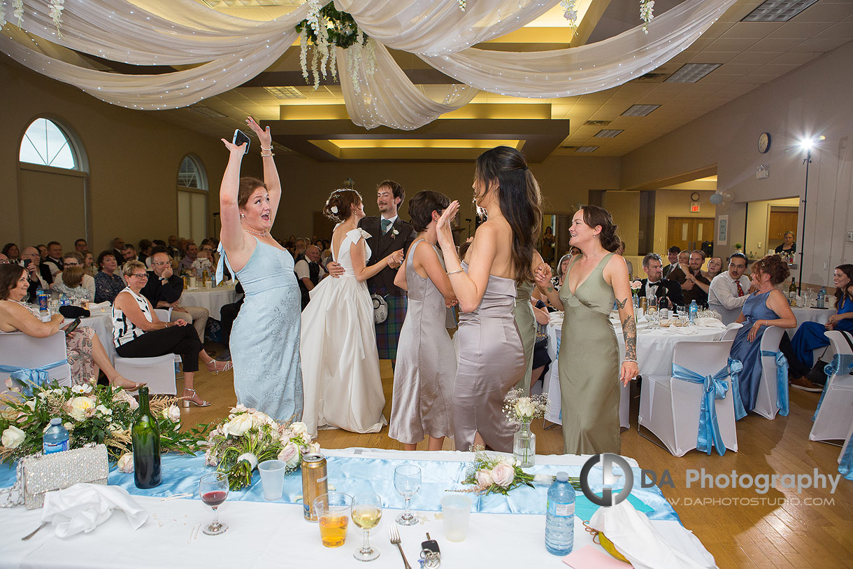 Bridesmaids Wedding Reception at Alma