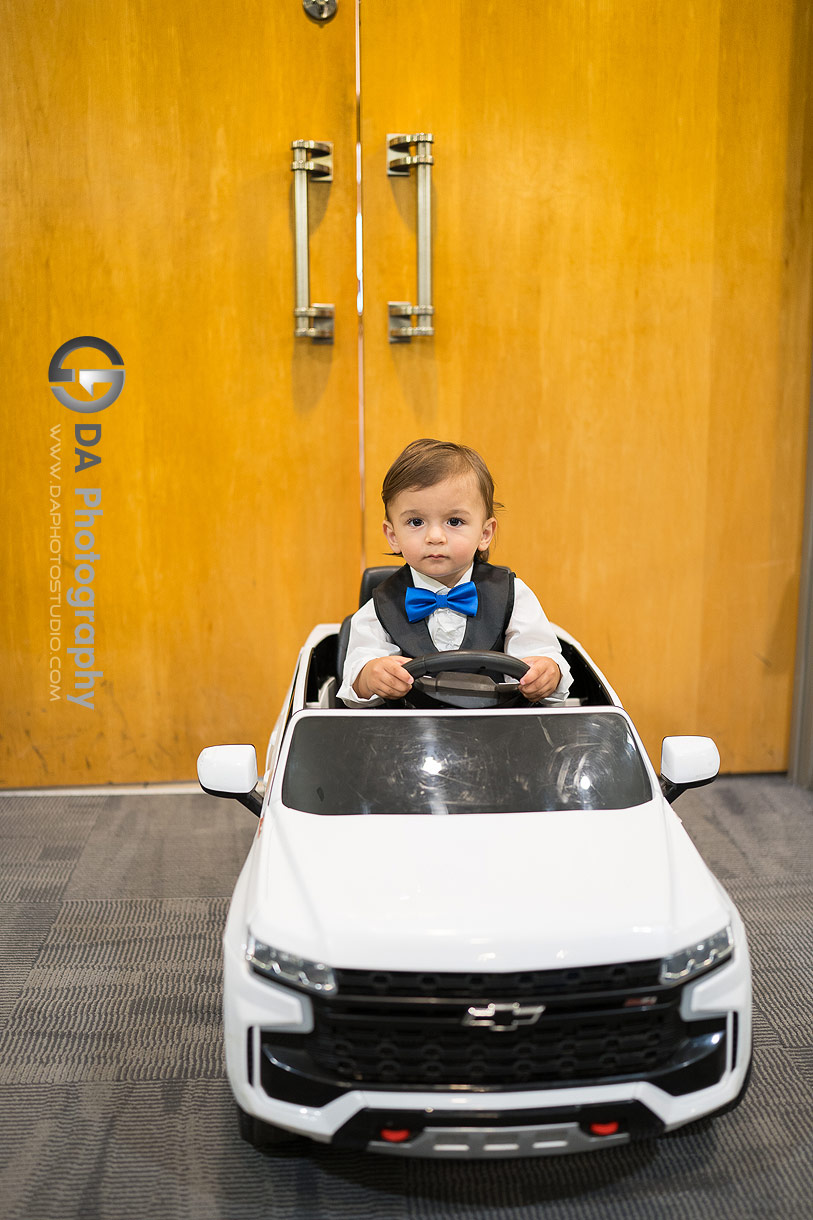 Ring bearer on a Weddings at City Hall in Mississauga Ring bearer on a Weddings at City Hall in Mississauga