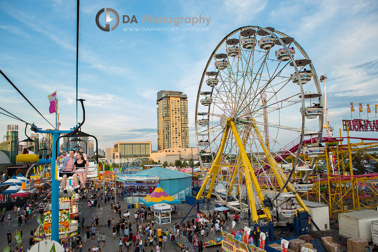 Replicating the proposal fun CNE engagement photos