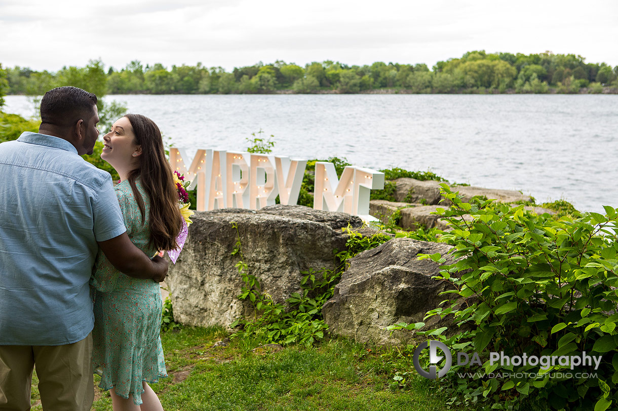 Mississauga proposal photographers at Adamson Estate