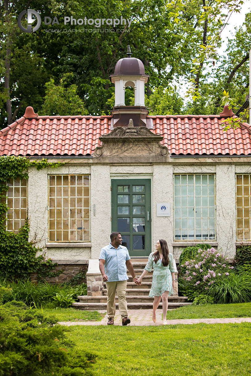 Proposal at Adamson Estate in Summer