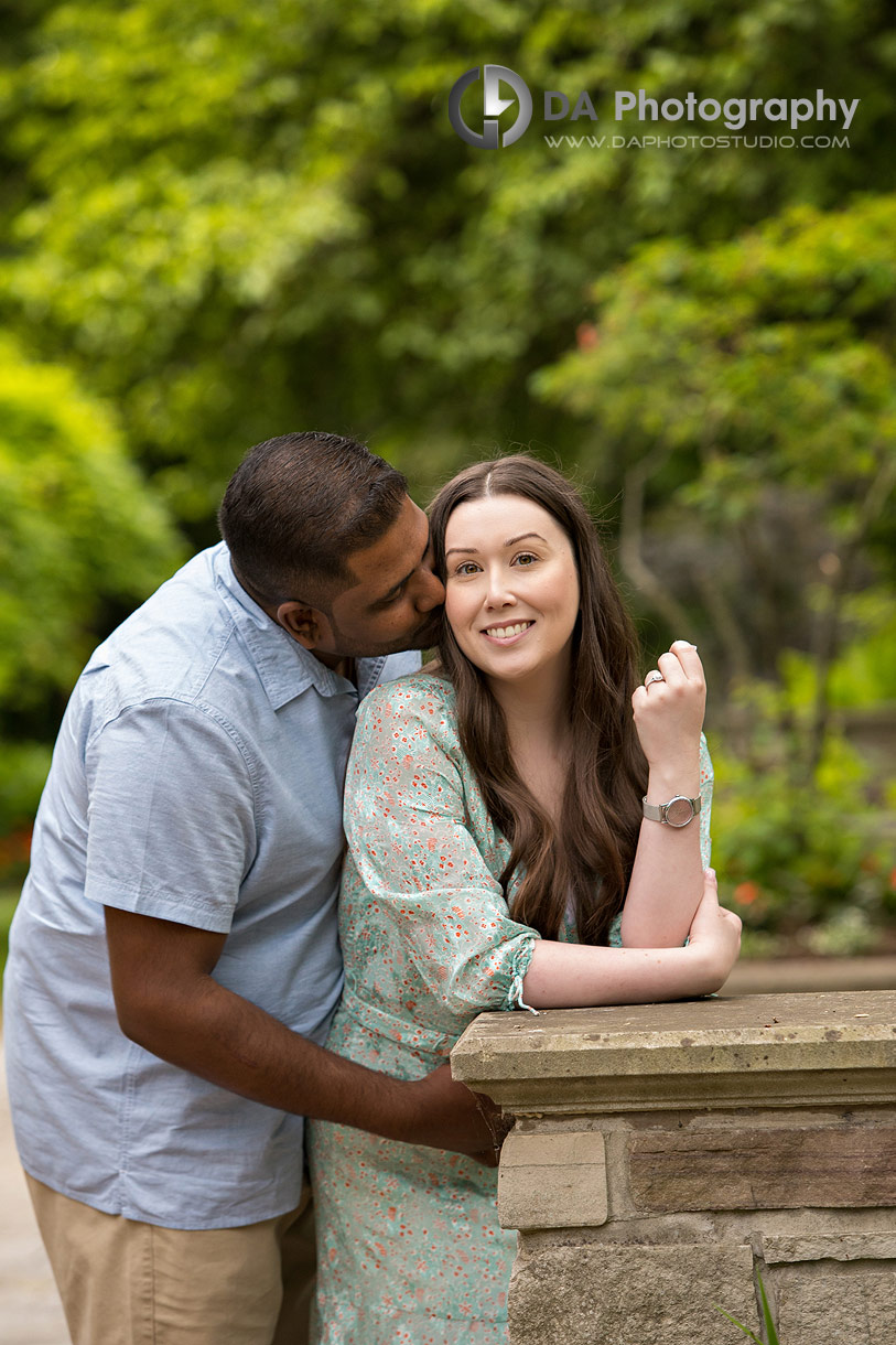 Intimate engagement photos at Adamson Estate