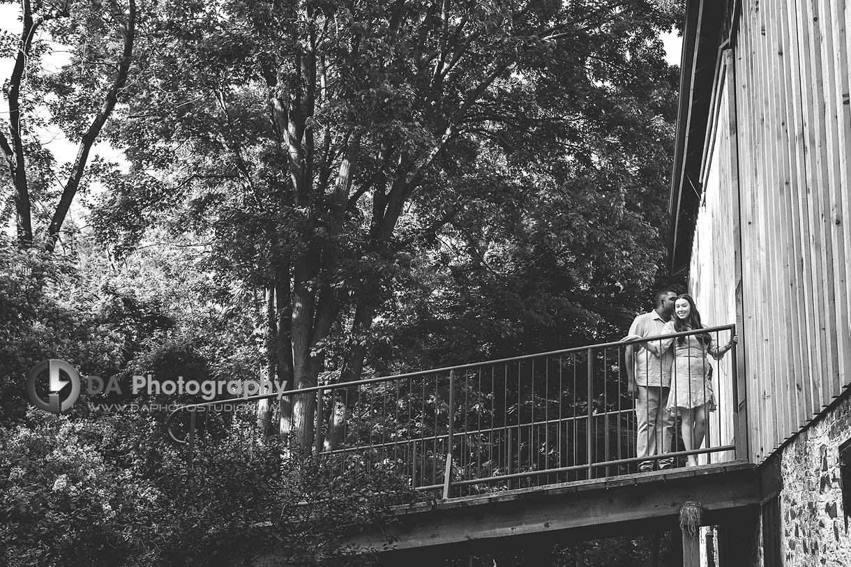 Intimate engagement photos by the Barn at Adasmon Estate