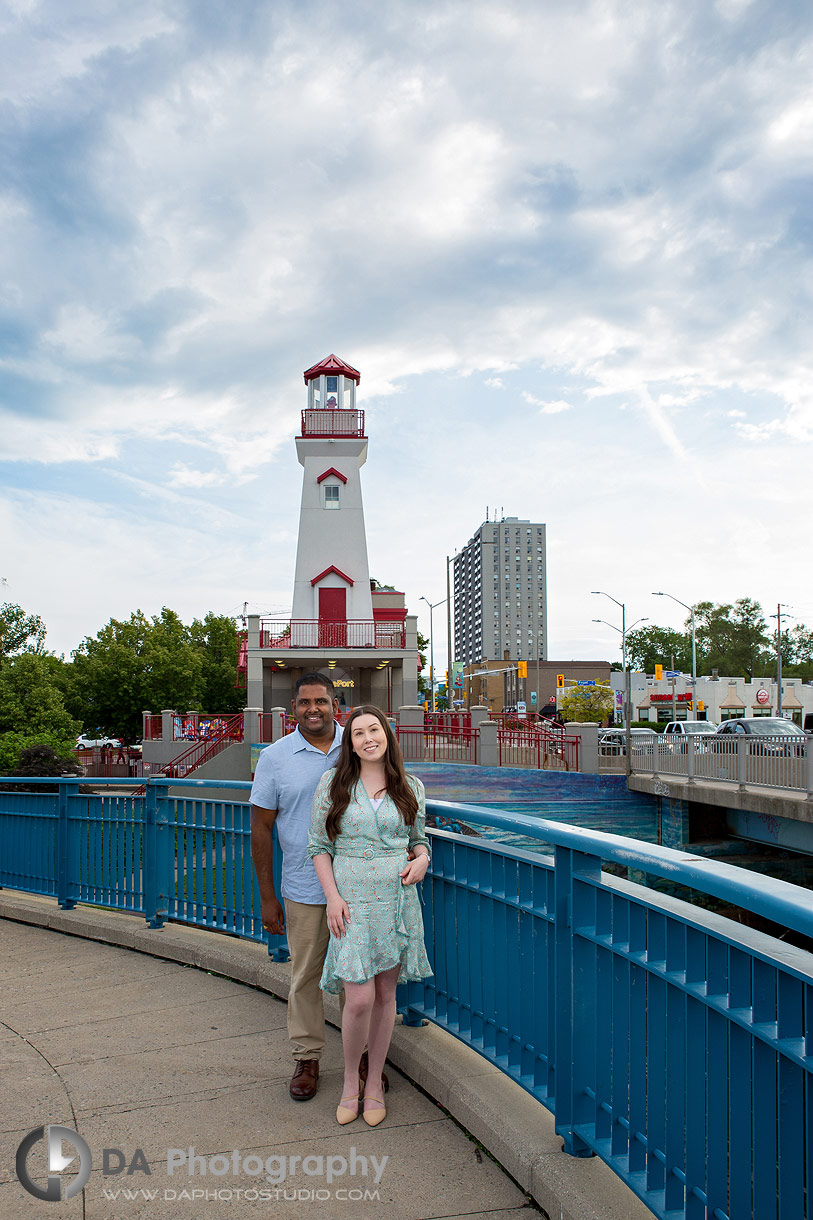 Proposal in Mississauga at Port Credit Lighthouse