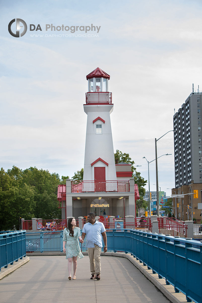 The Port Credit Lighthouse Engagements in Mississauga