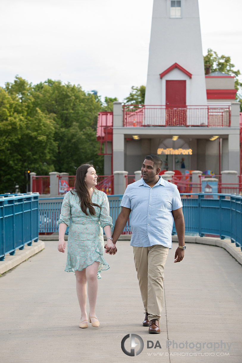 The Port Credit Lighthouse Engagement in Mississauga
