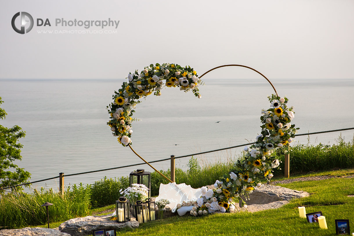 Set up for Marriage Proposal in Port Dover
