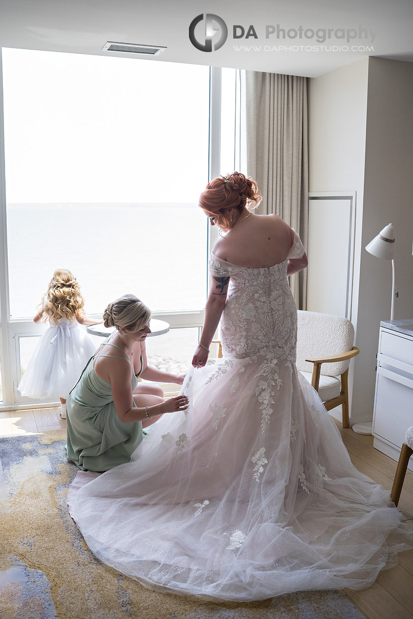 Wedding Dress at Pearle Hotel and Spa