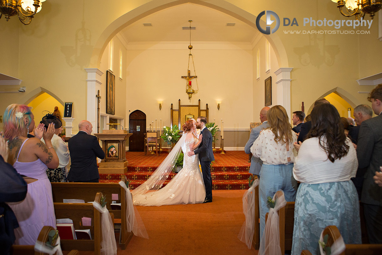 Church Wedding Ceremony in Oakville