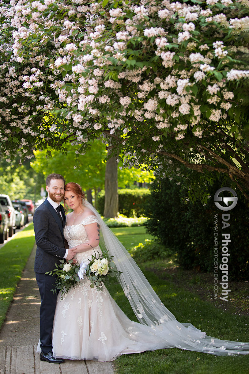 Garden Wedding Photos in Oakville