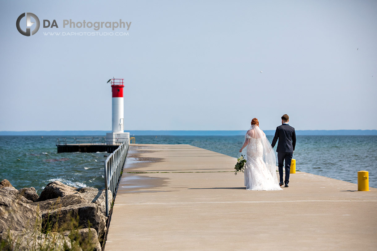 Wedding Photographer by Oakville Lighthouse