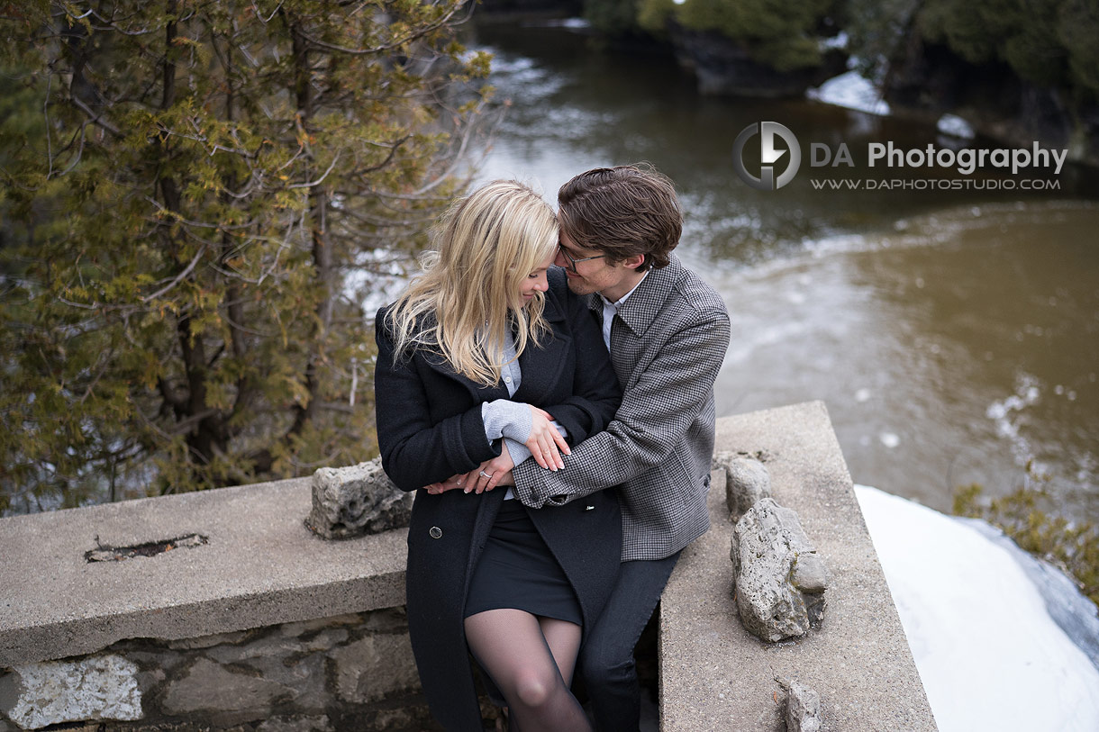 Engagement Photography at Elora Gorge Lookout